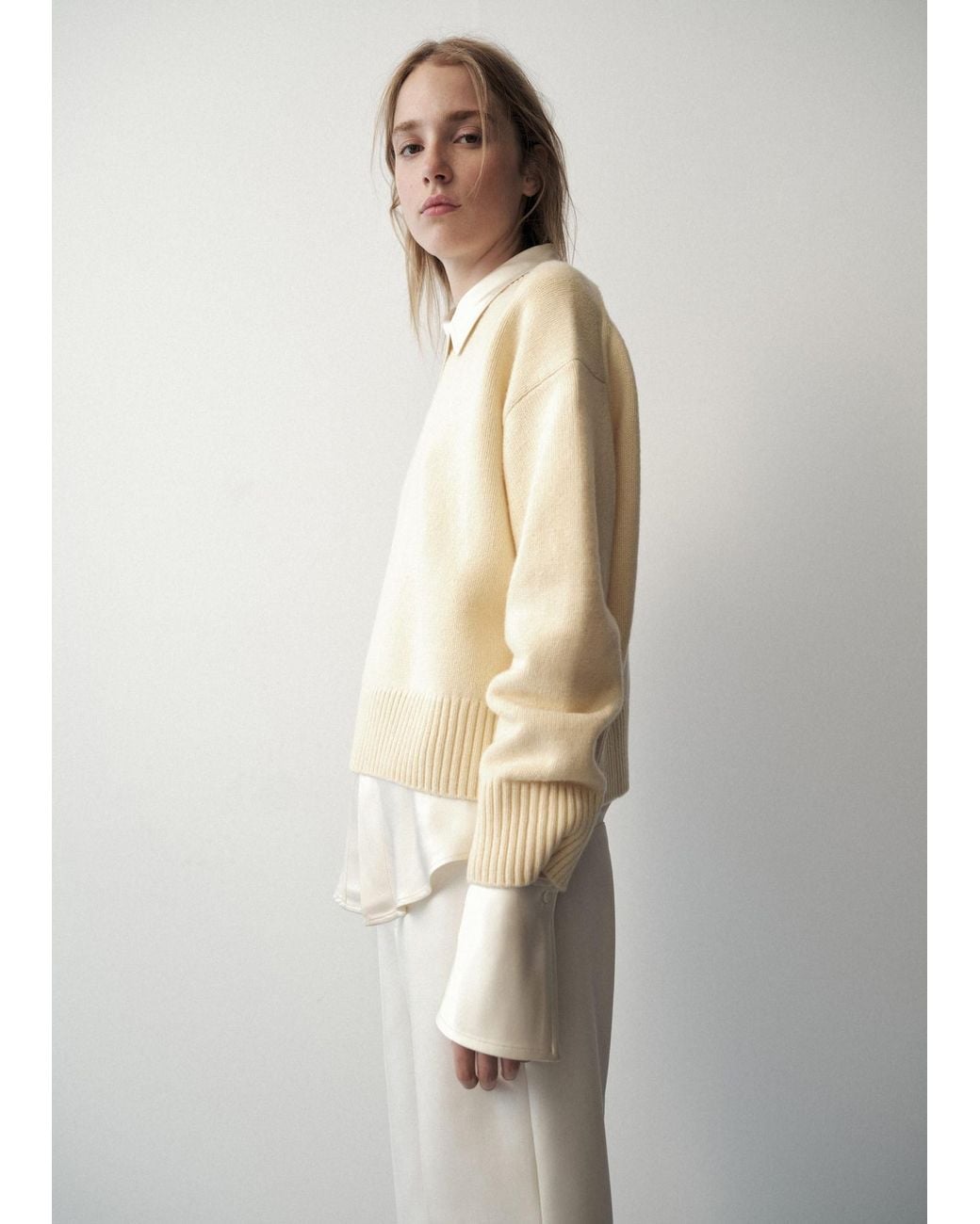 Mango Natural Pullover Grisuc