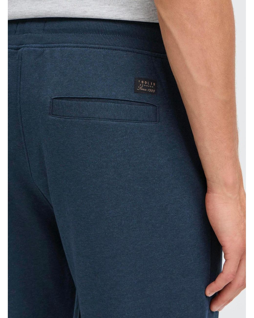 Solid Sweathose Augulus in Blue für Herren