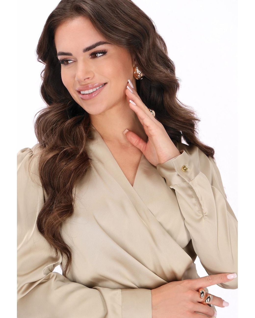faina Natural Bluse