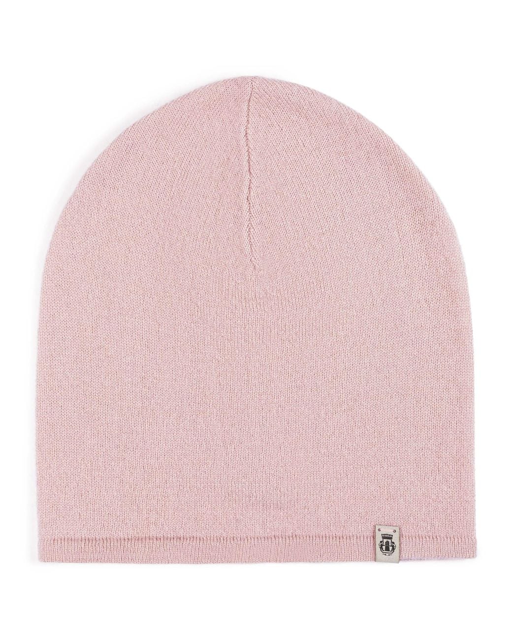 Roeckl Pink Beanie Mütze Pure Cashmere