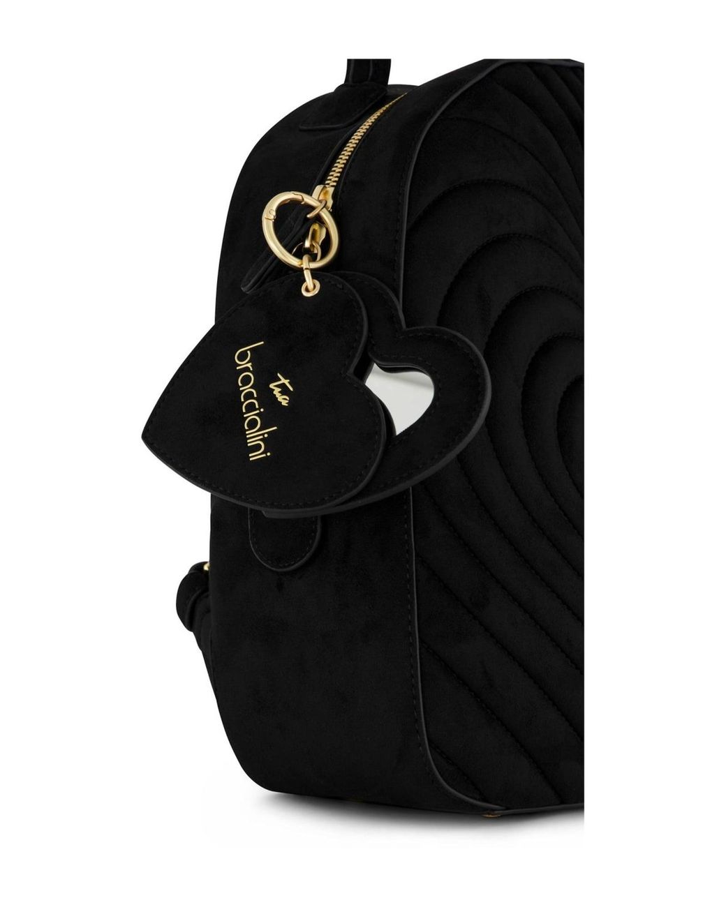 Braccialini Black Rucksack Beth Matelass