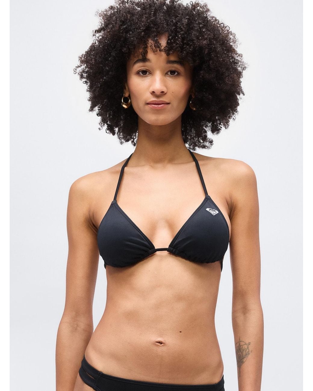 Roxy Black Bikinitop Solid Essentials