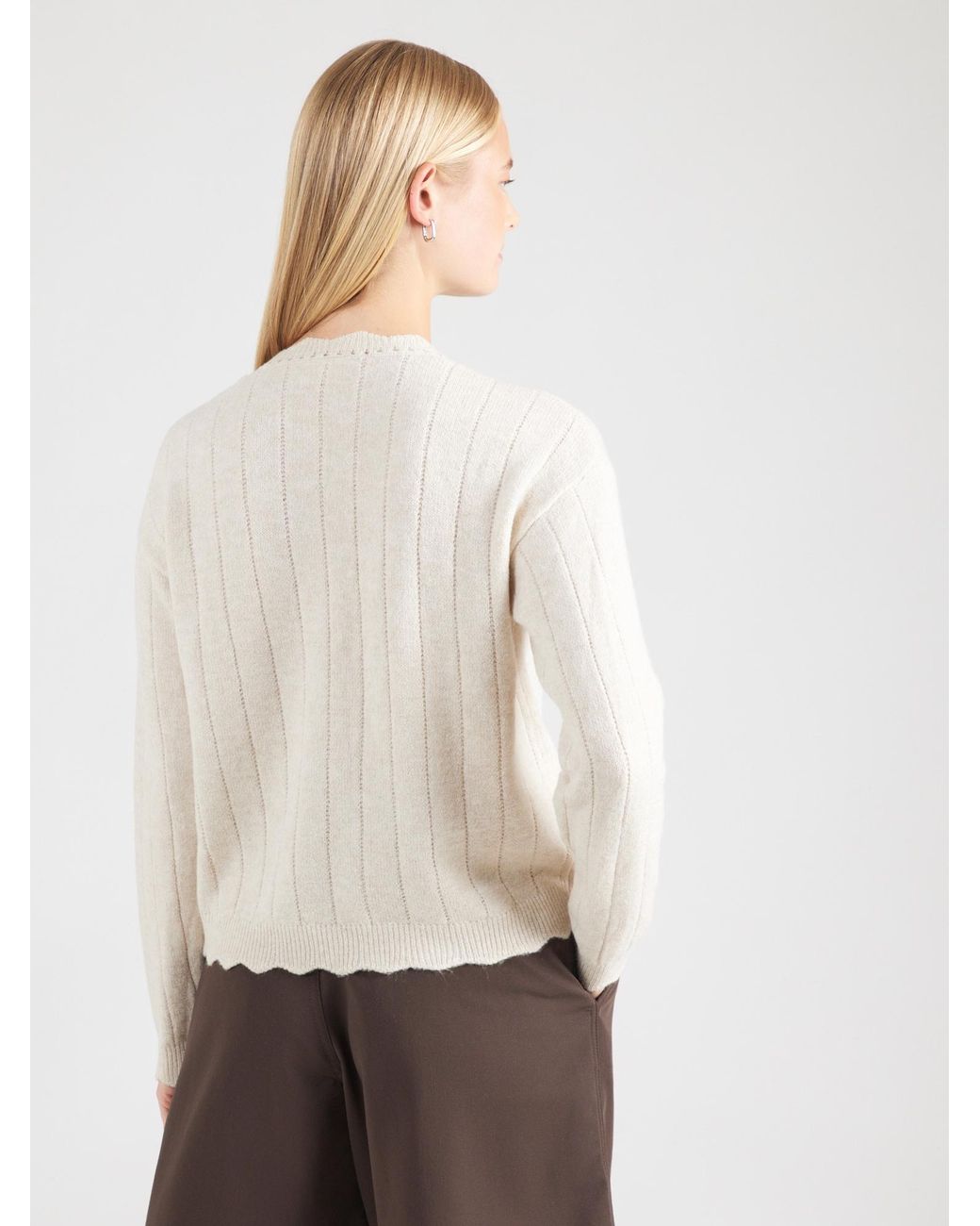 Vila White Strickjacke Vimarti