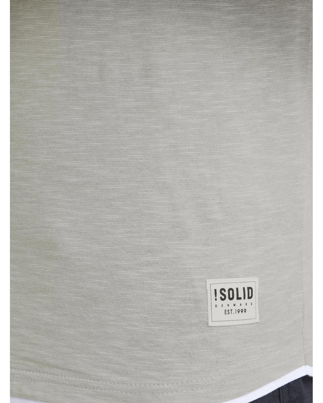Solid Shirt Rigos in Gray für Herren