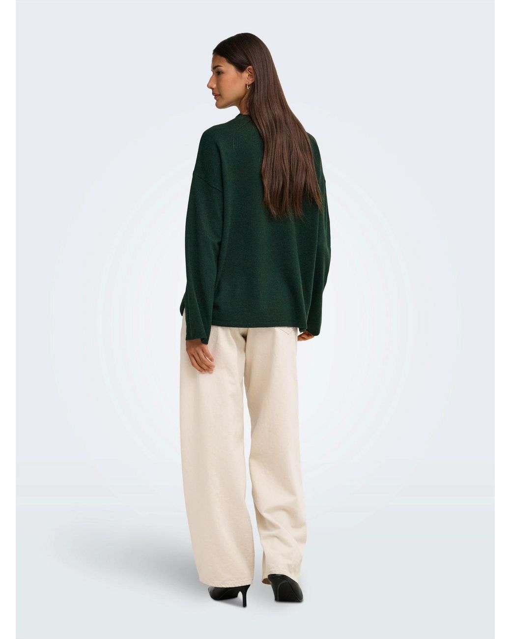 ONLY Green Pullover Onlloyal Amalio