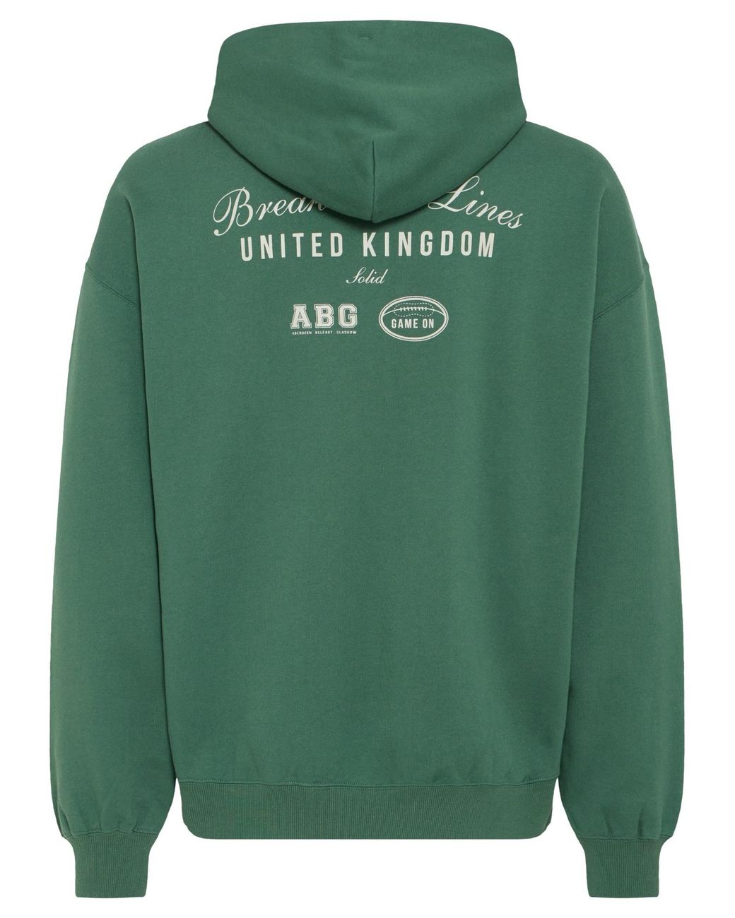 Solid Pullover in Green für Herren