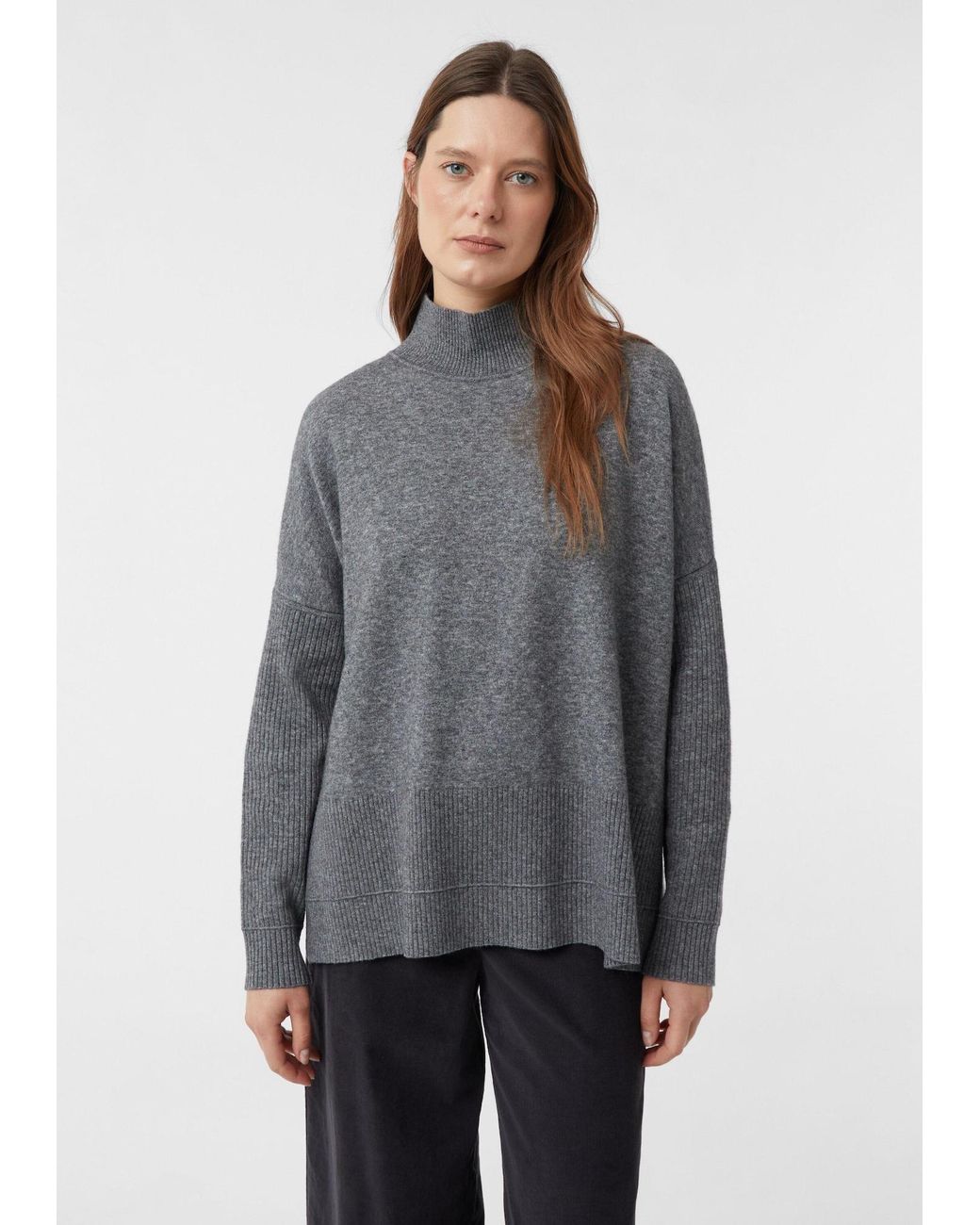 Comma, Gray Pullover