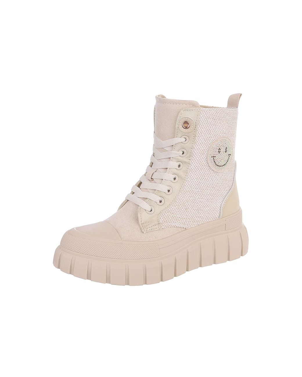 Ital-Design White Stiefelette