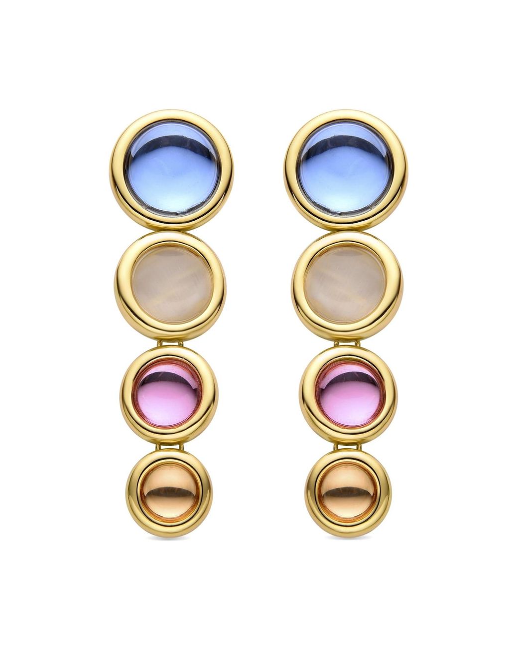 Luxenter Blue Ohrringe Longki