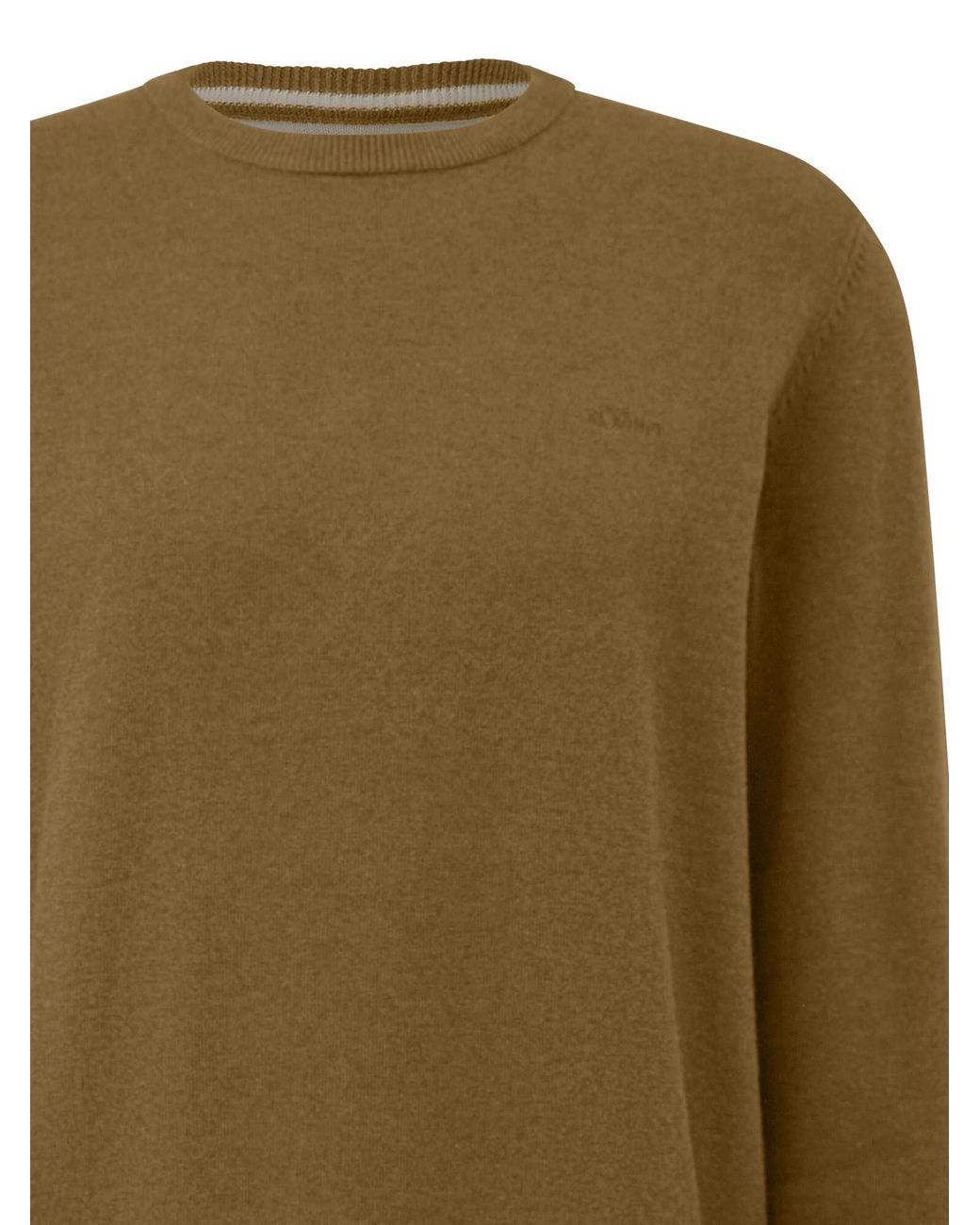 S.oliver Oliver Pullover Basic in Green für Herren