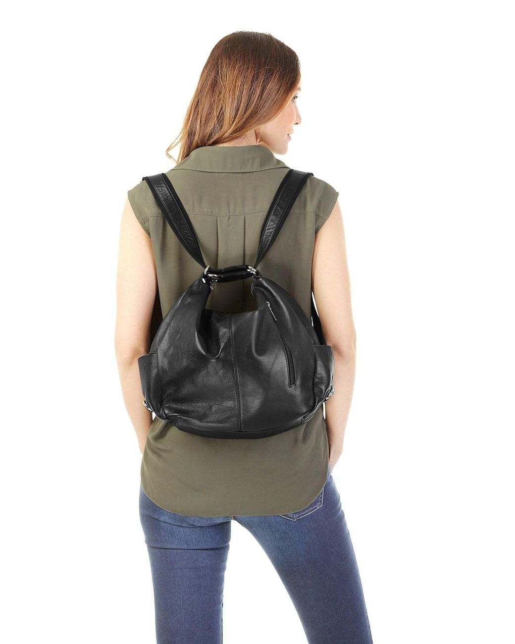 Cluty Black Rucksack