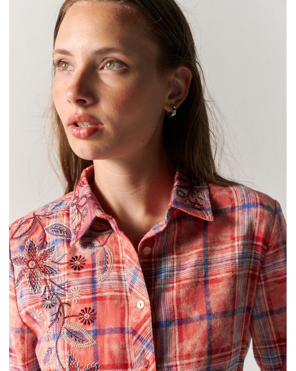 Koröshi Red Bluse