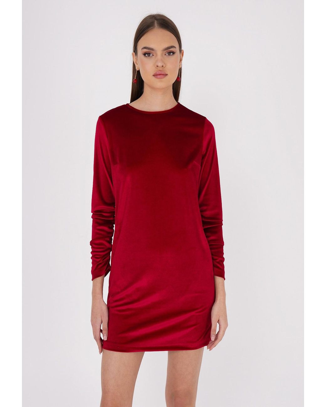 FRESHLIONS Red Kleid Sinah