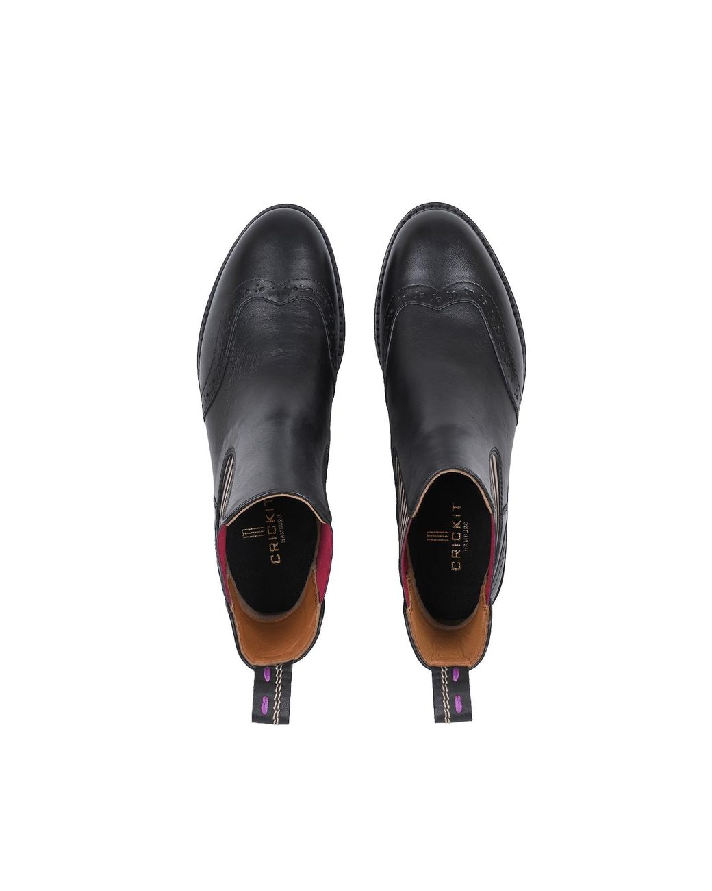 CRICKIT Black Chelsea Boot Sera