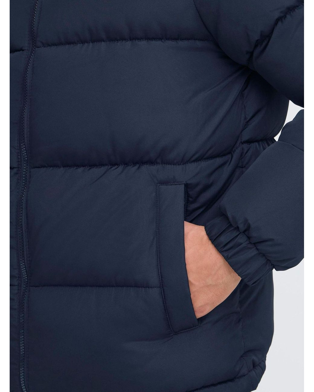 Solid Steppjacke Sdmarlon in Blue für Herren