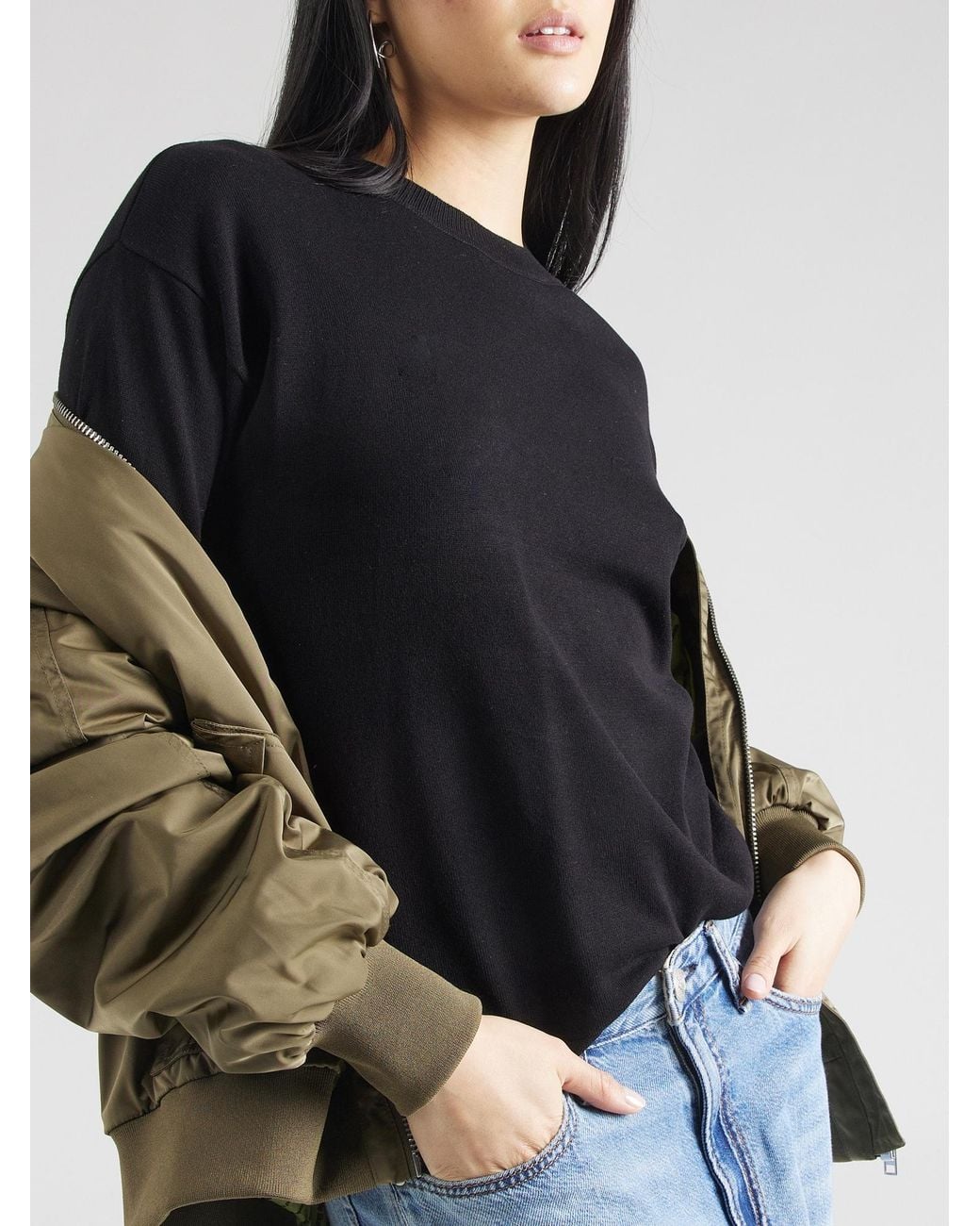 B.Young Black Pullover Bymmmorla
