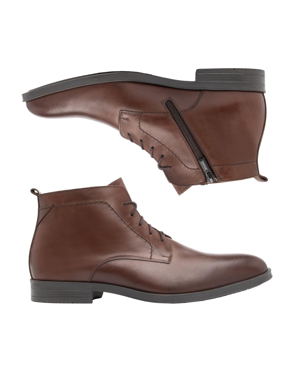 Ryłko Ryko Schnürboots in Brown für Herren