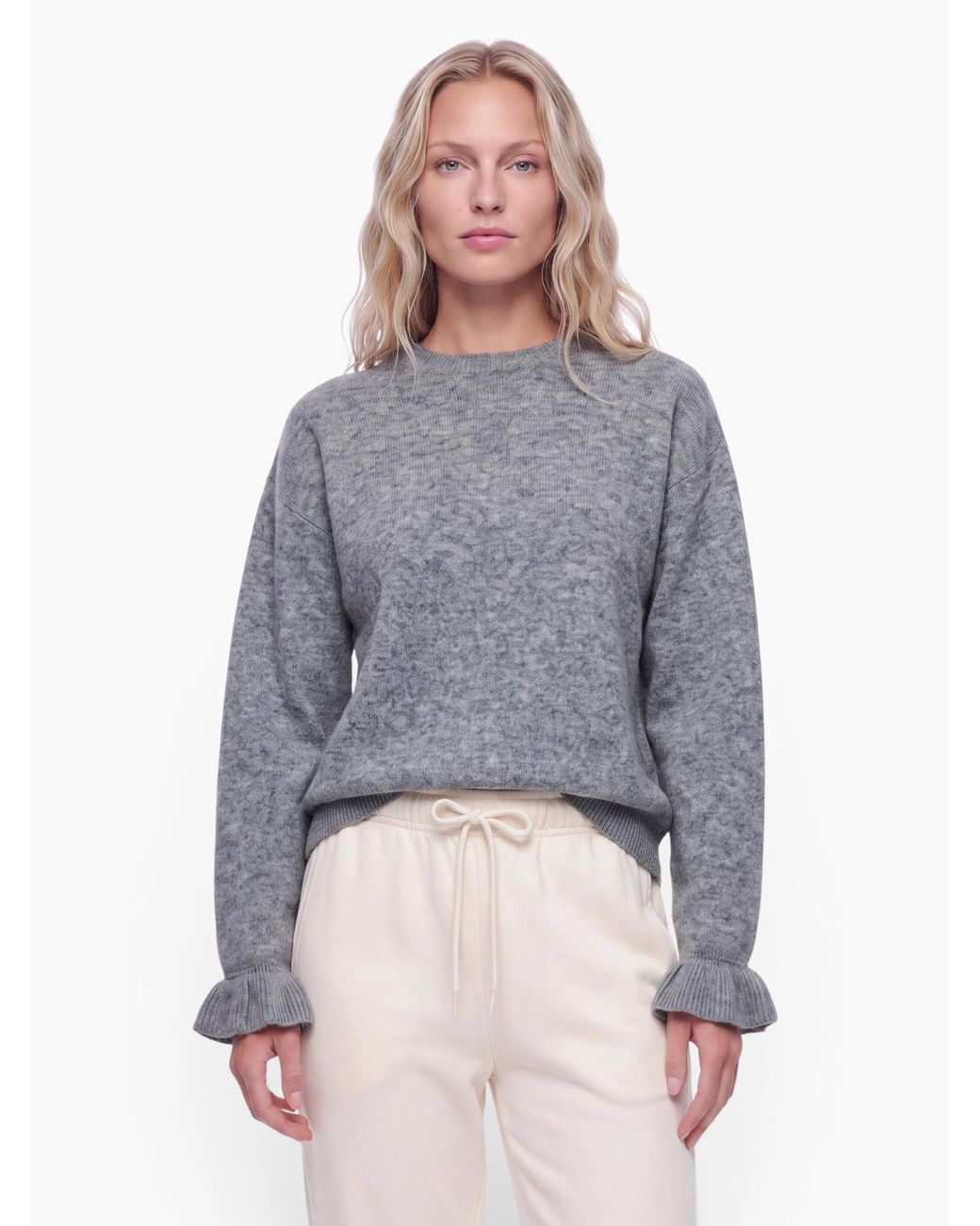 Pieces Gray Pullover Pcsally