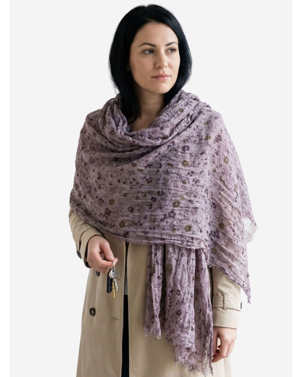 Sunsa Purple Tuch