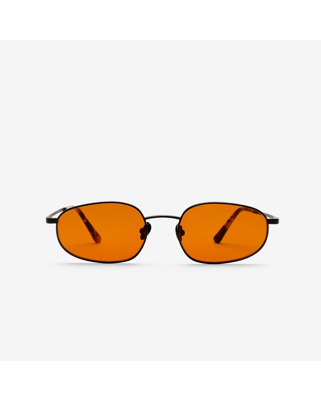 Monokel Orange Otto Matte Solid Lens