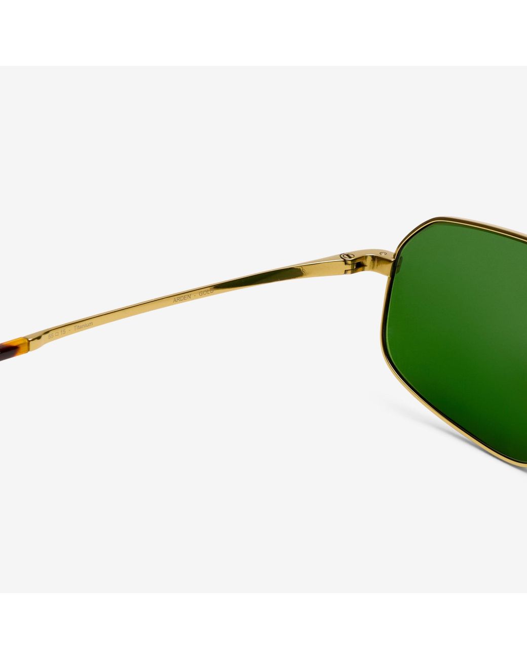 Monokel Green Arden Solid Lens