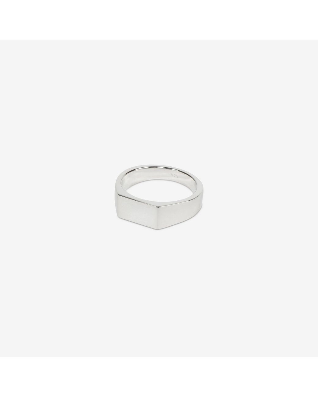 Cameron Studio White Type 003 Rectangleignet Ring