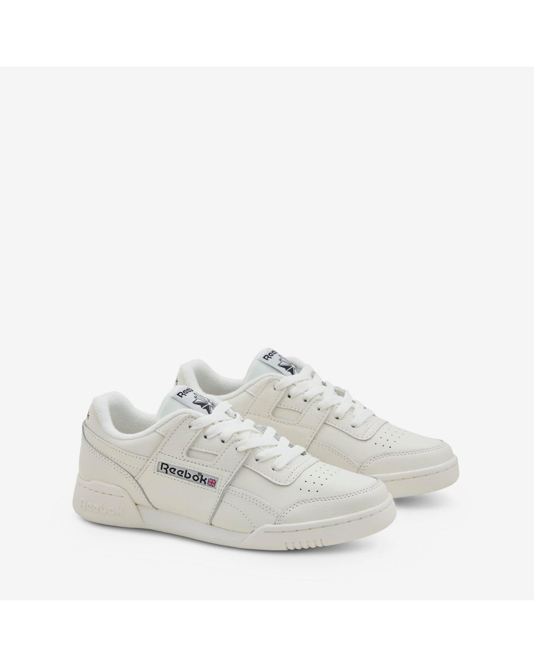 Reebok White Workout Plus Chalk for men