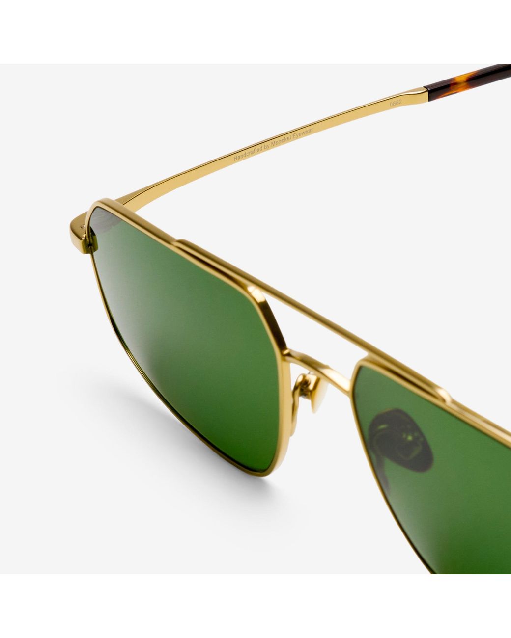 Monokel Green Arden Solid Lens