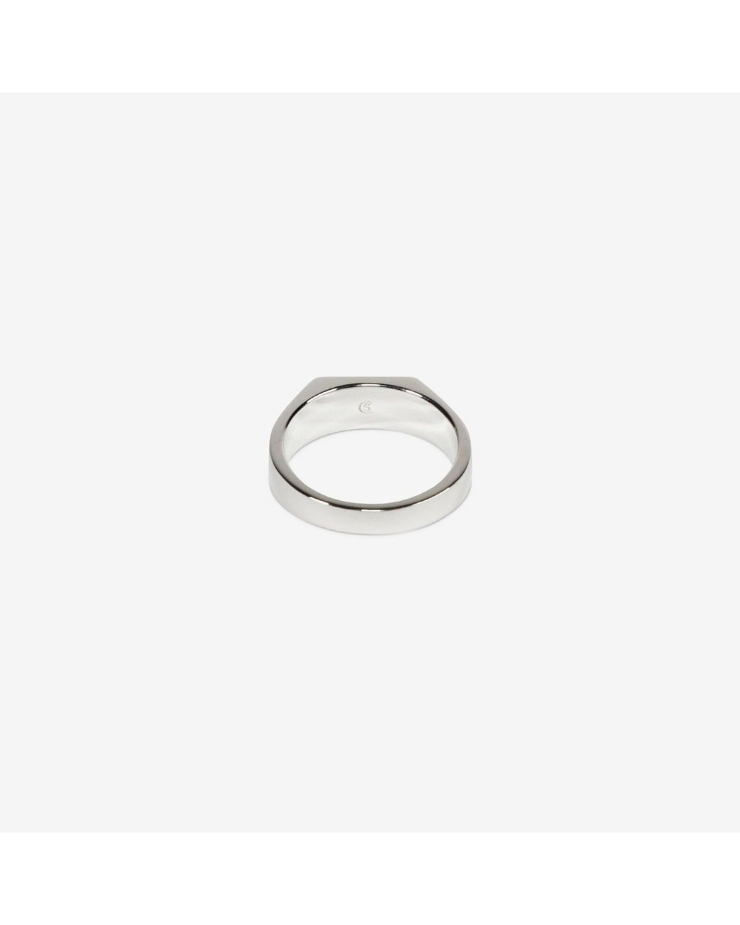 Cameron Studio White Type 003 Rectangleignet Ring