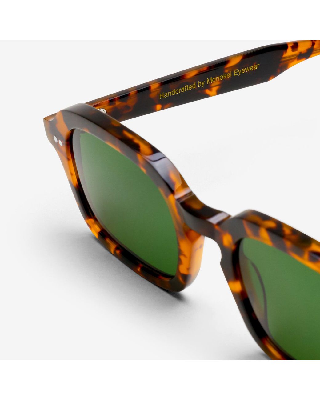 Monokel Green Albin Solid Lens