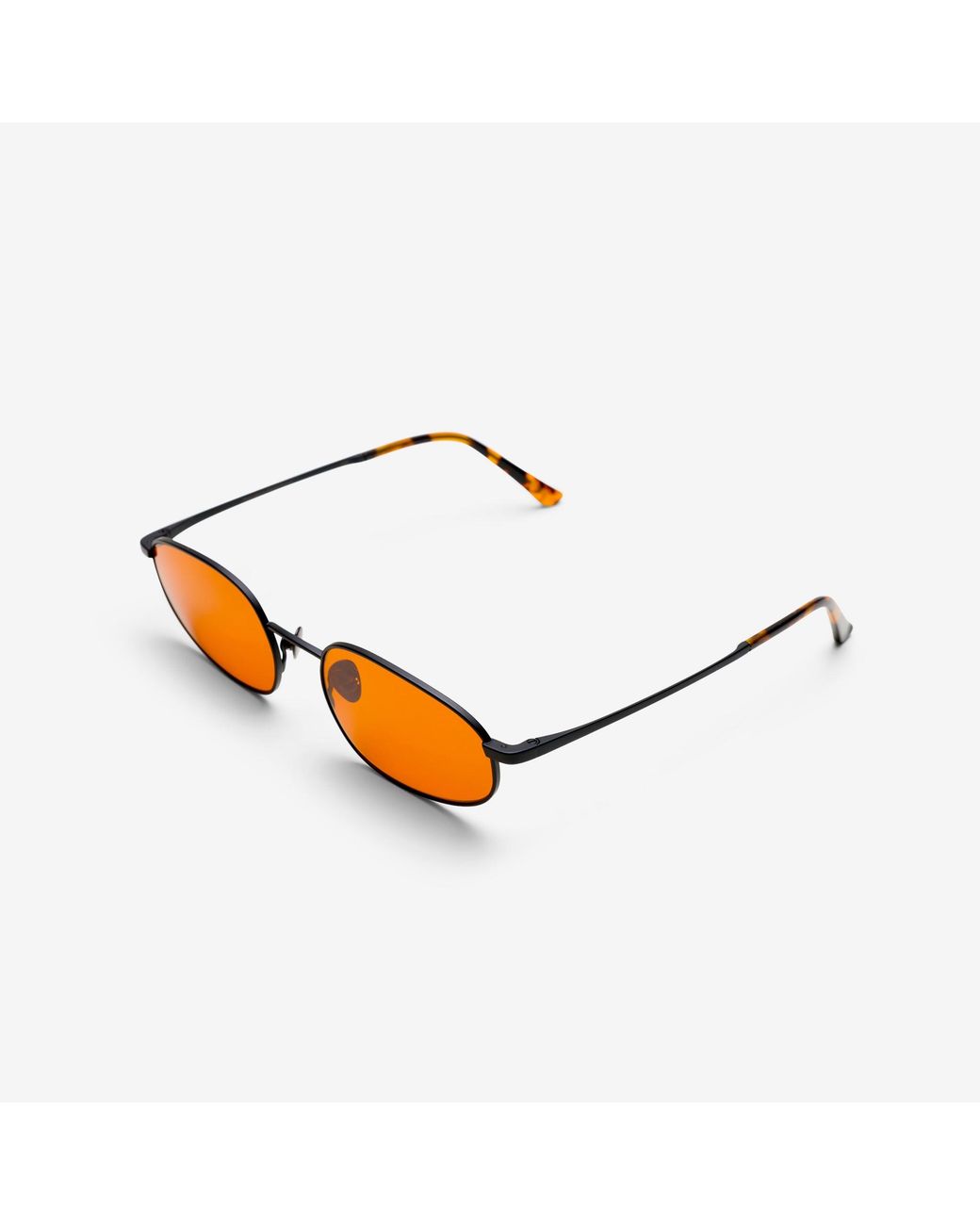 Monokel Orange Otto Matte Solid Lens