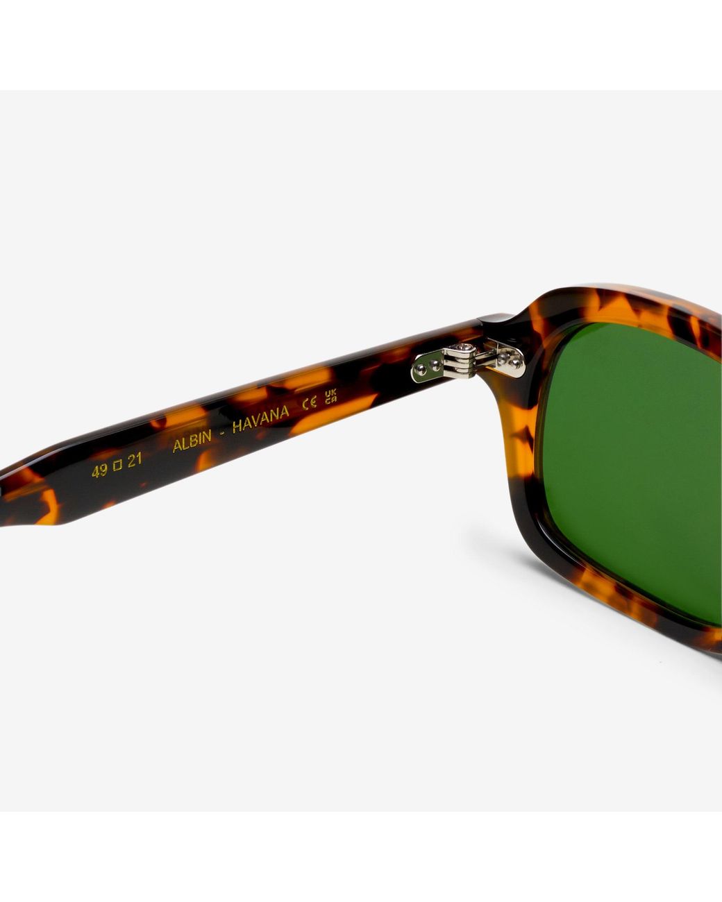 Monokel Green Albin Solid Lens
