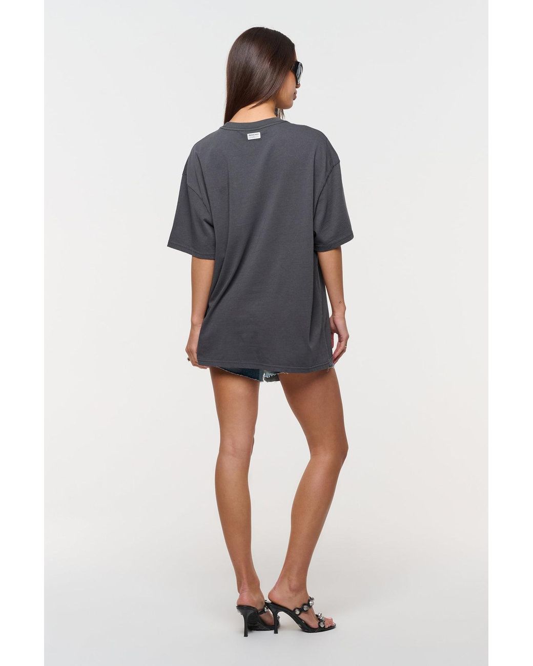 Abrand Jeans Gray Blessed Oversized Tee