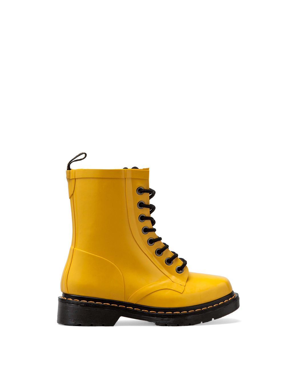 Dr. Martens Drench 8eye Rain Boot in Yellow | Lyst