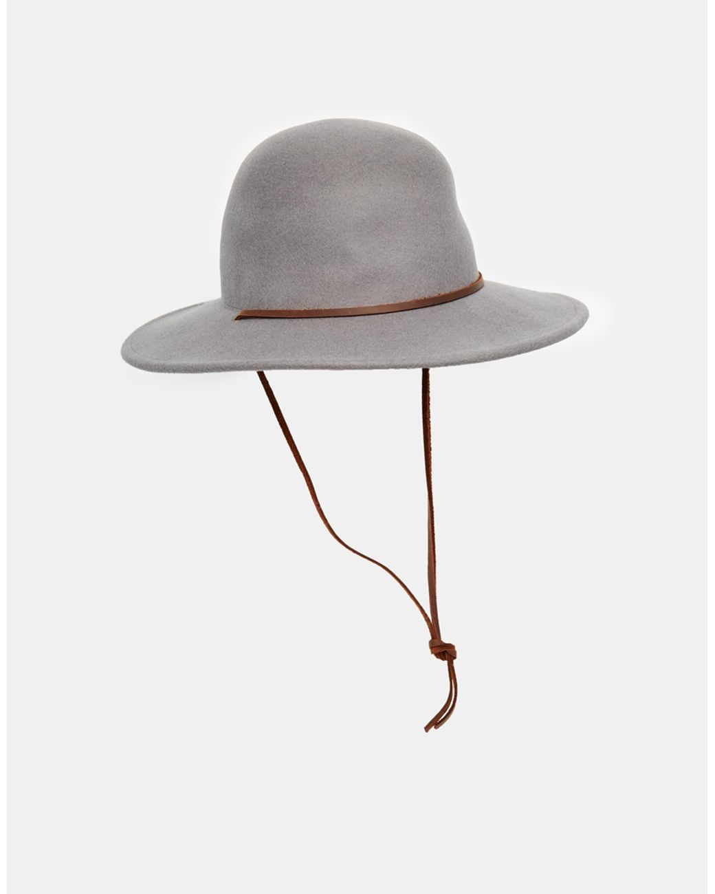 Brixton Wool Tiller Hat in Gray for Men 