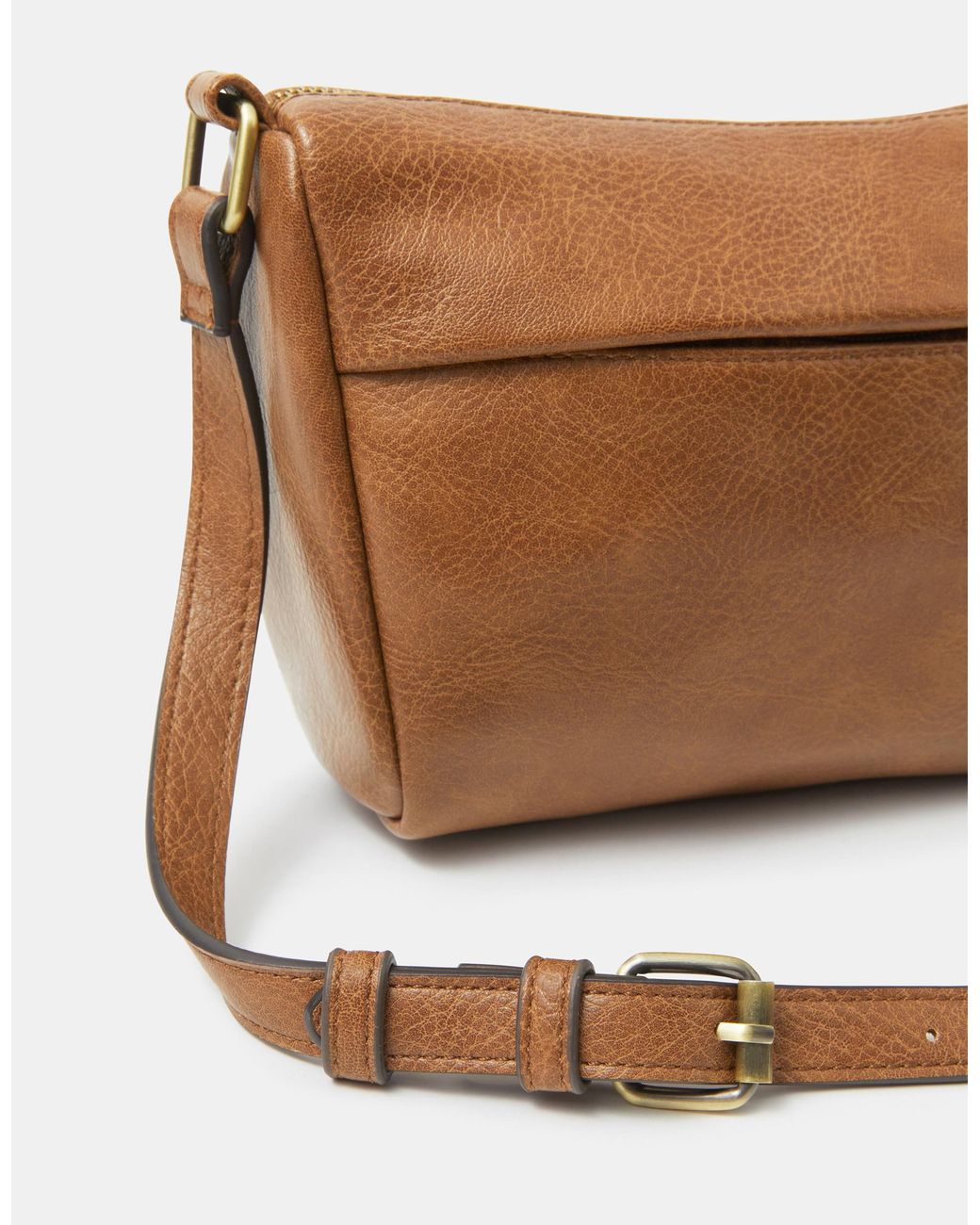 Accessorize Pink Zip Front Crossbody Bag
