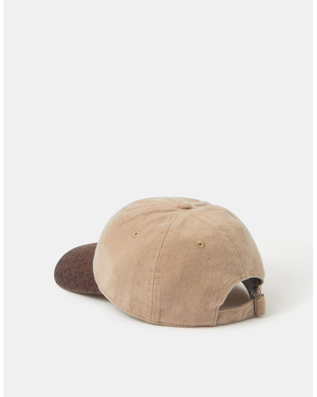 Accessorize Natural Leopard Print Baseball Cap