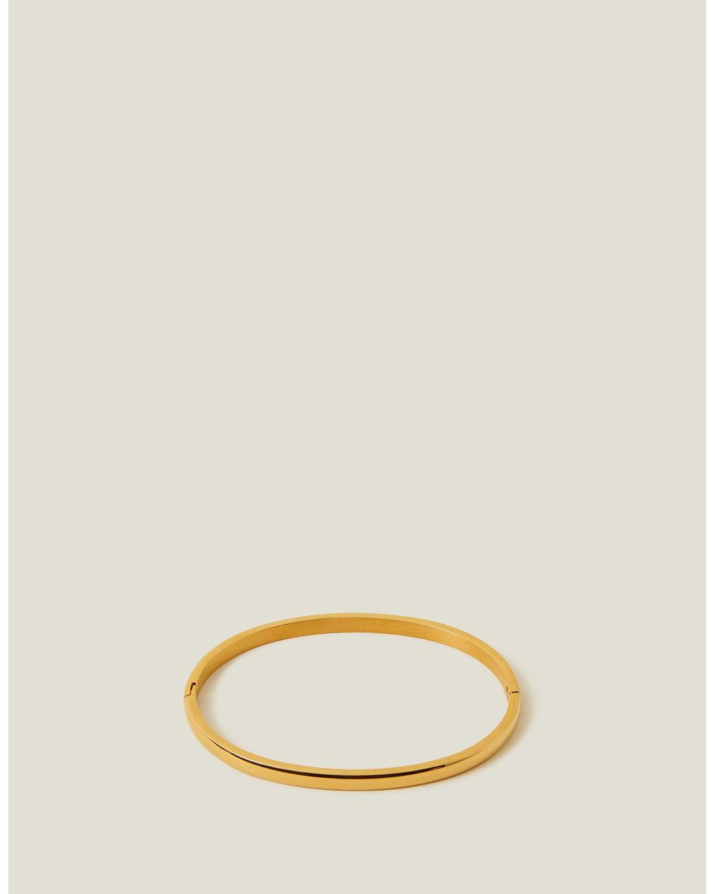 Accessorize Brown Stainless Steel Bangle