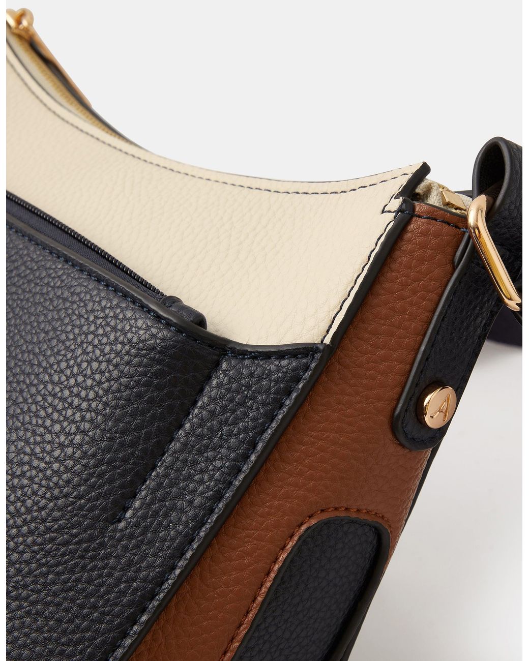 Accessorize Blue Colour Block Crossbody Bag