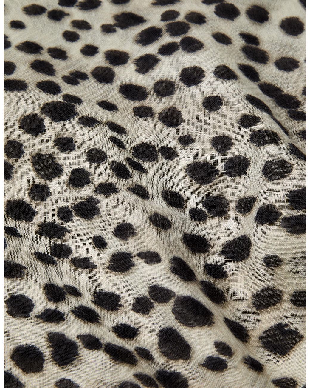 Accessorize Red Lightweight Animal Print Scarf