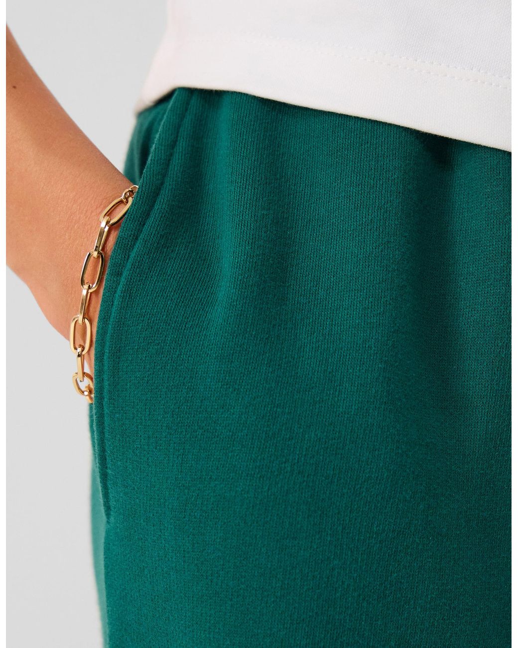 Accessorize Green X Good Manners Wide Leg Joggers