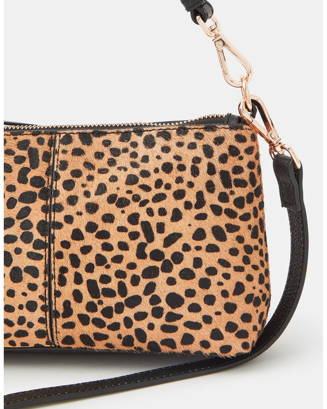 Accessorize White Leather Crossbody Handbag