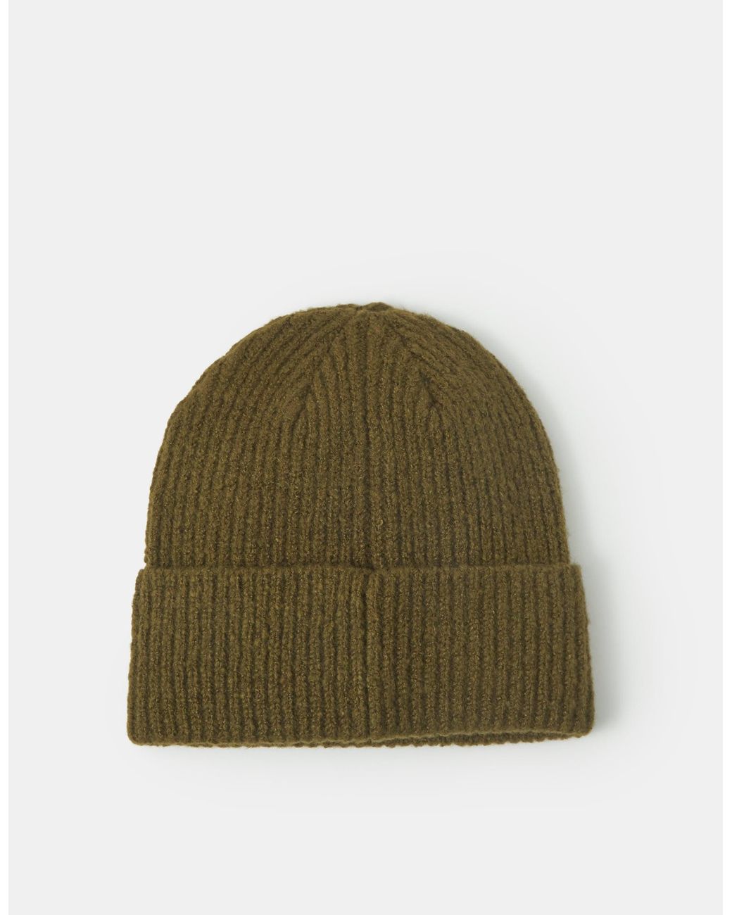 Accessorize Green Heart Embroidered Beanie Hat