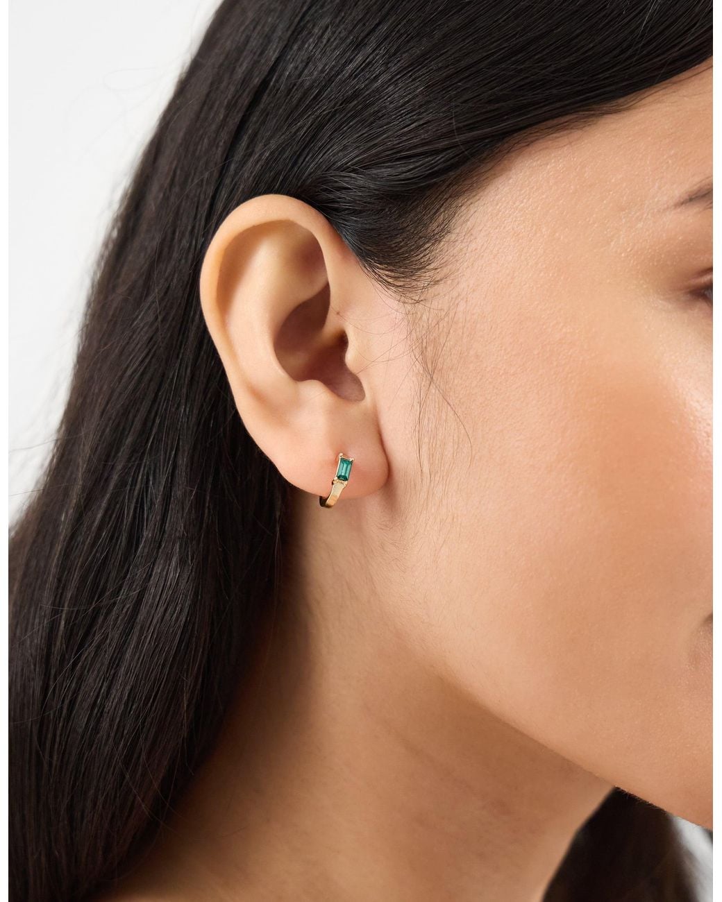 Accessorize White 3-Pack Sparkle Hoop Stud Earrings