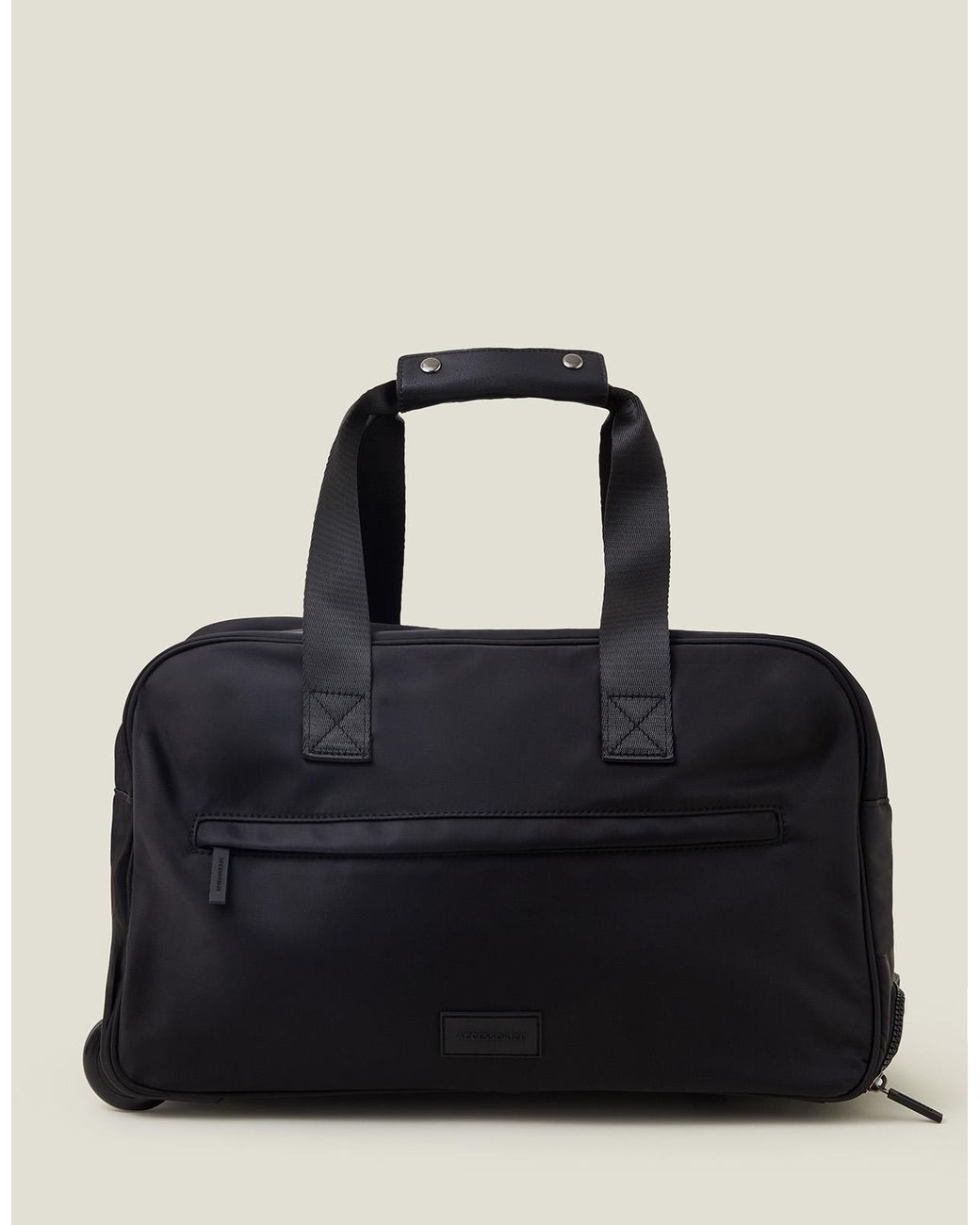 Accessorize Black Wheeled Weekend Bag
