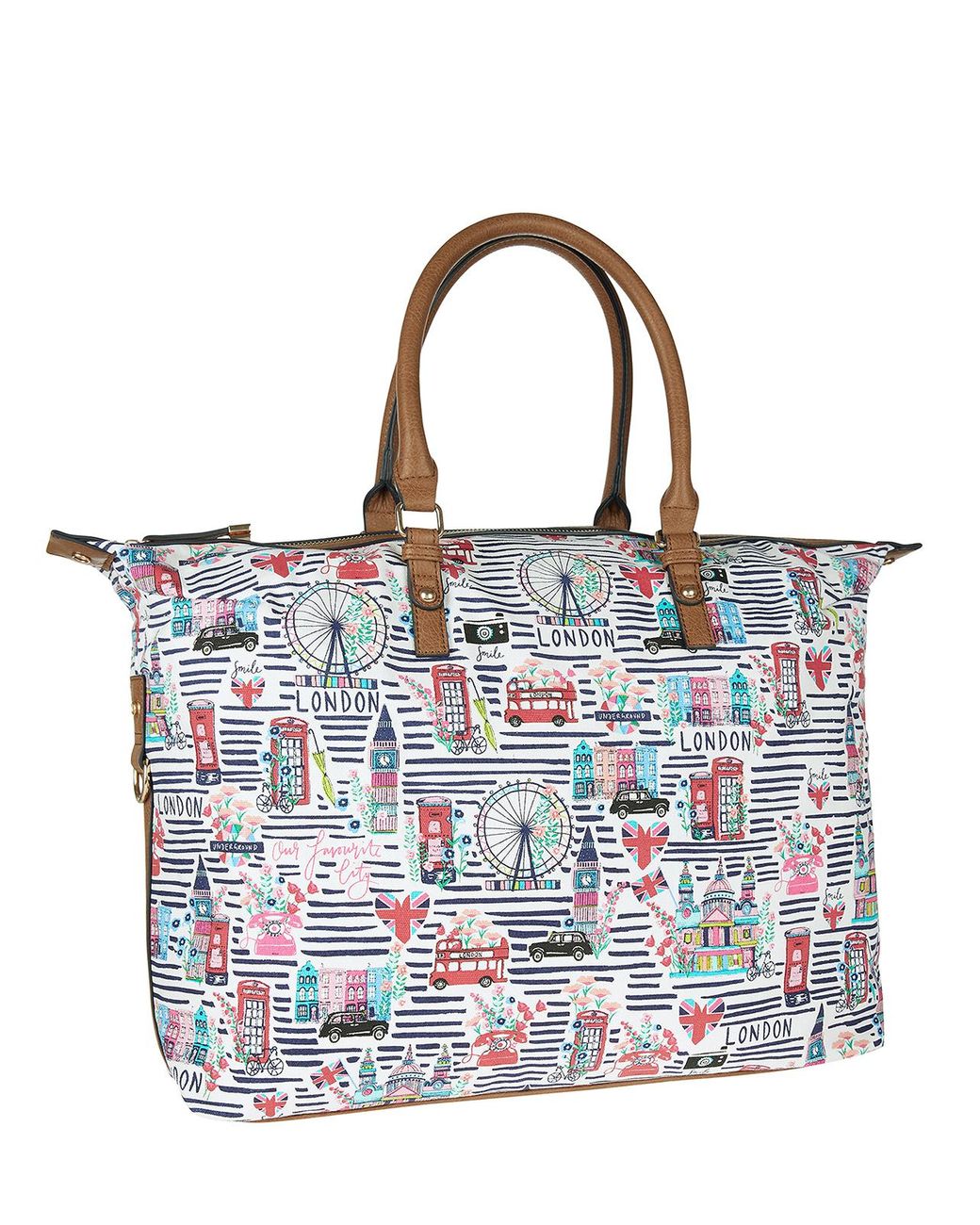 Accessorize London Weekender Bag in Blue Lyst UK