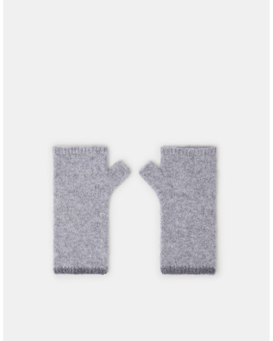 Accessorize Gray Wool & Cashmere Blend Wrist Warmers