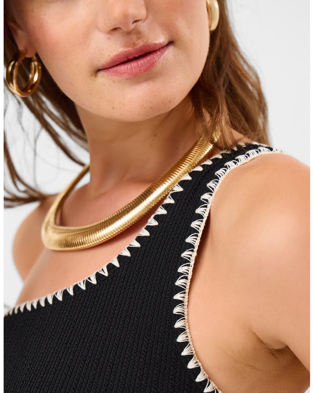 Accessorize Black One-Shoulder Shaping Swimsuit