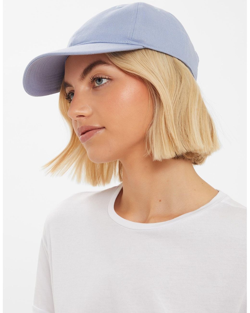 Accessorize Blue Lightweight Twill Baseball Cap