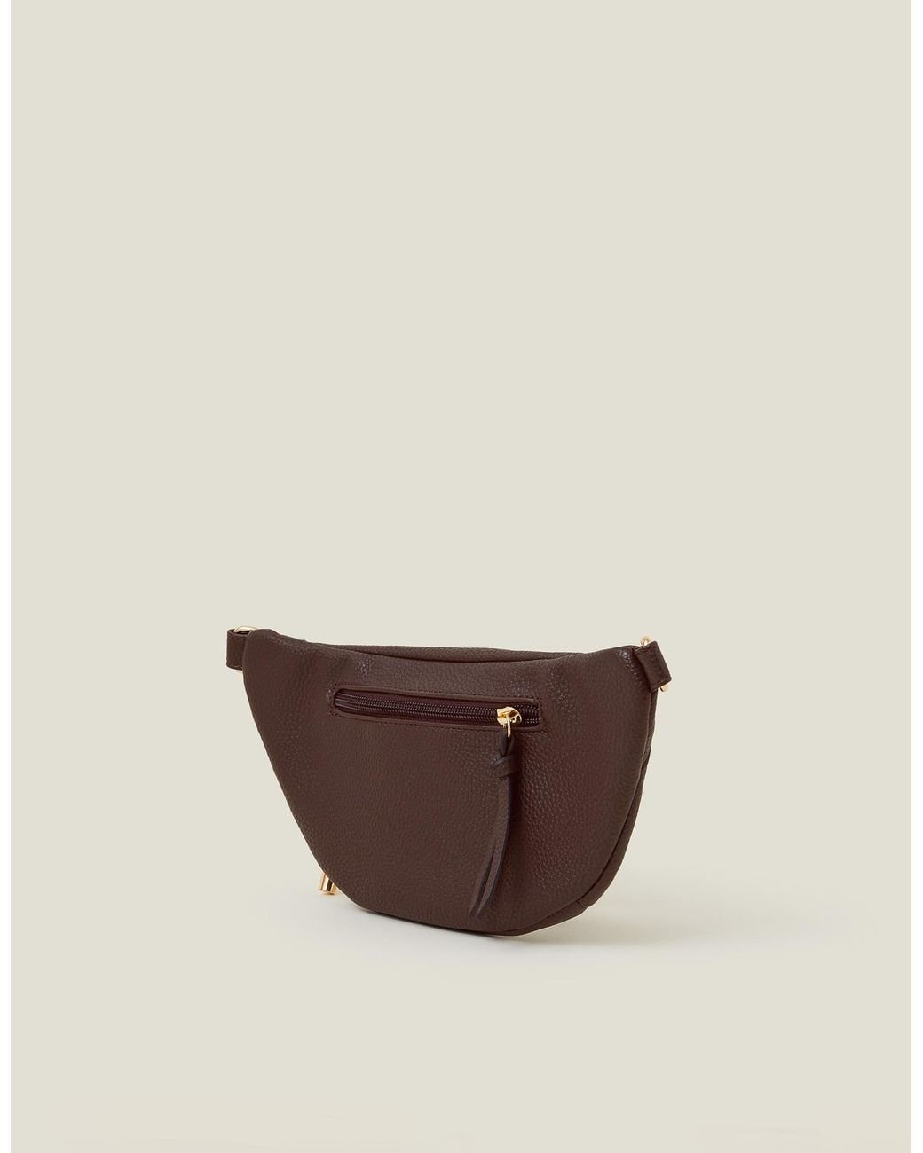 leather accessorize bum bag